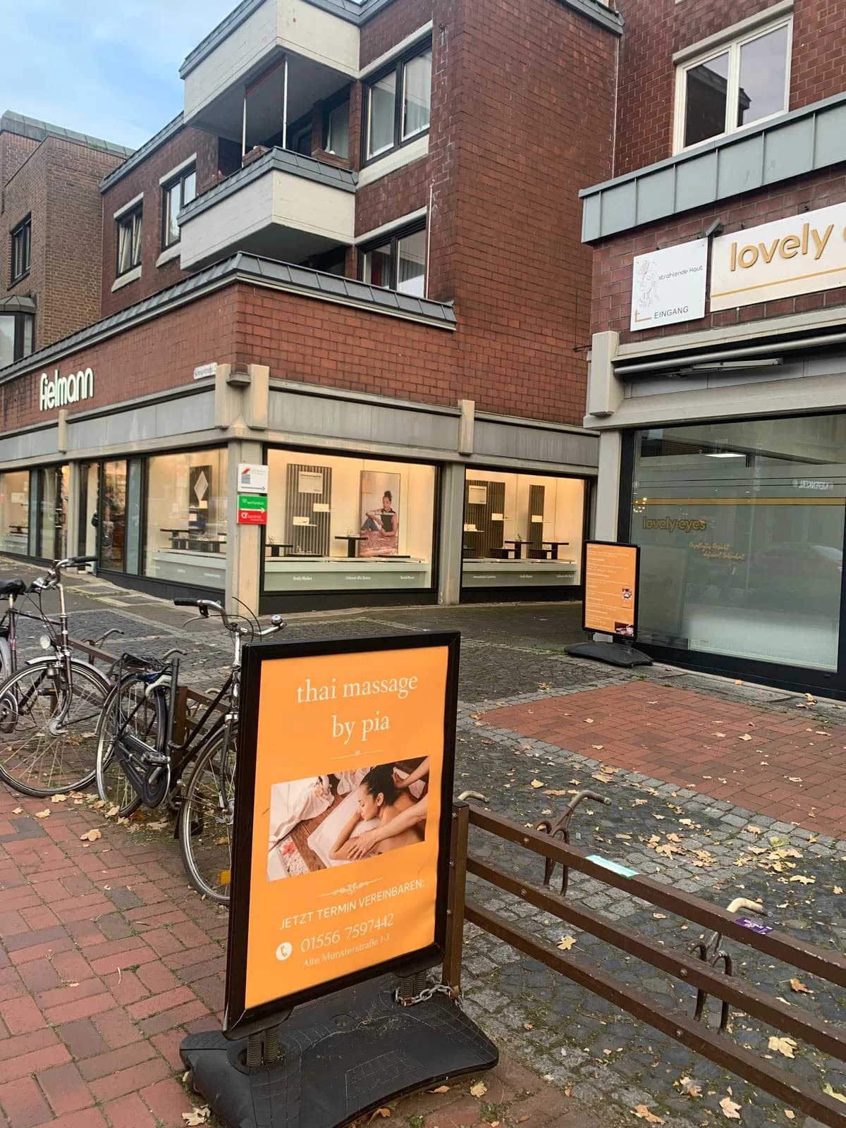 Aufsteller von Thai Massage by Pia an der Alten Münsterstraße